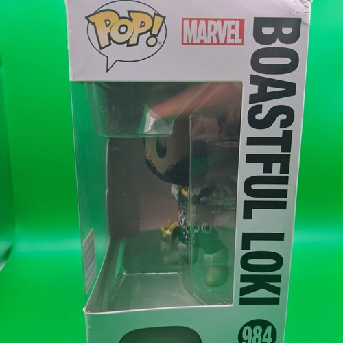 Boastful Loki Marvel Funko Pop used