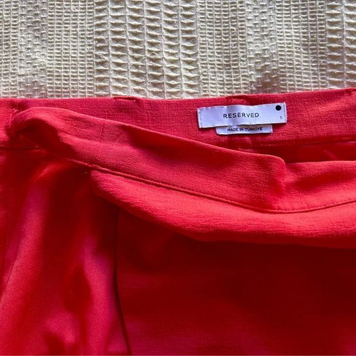 Reserved coral wrap skirt like new, size S 36 8