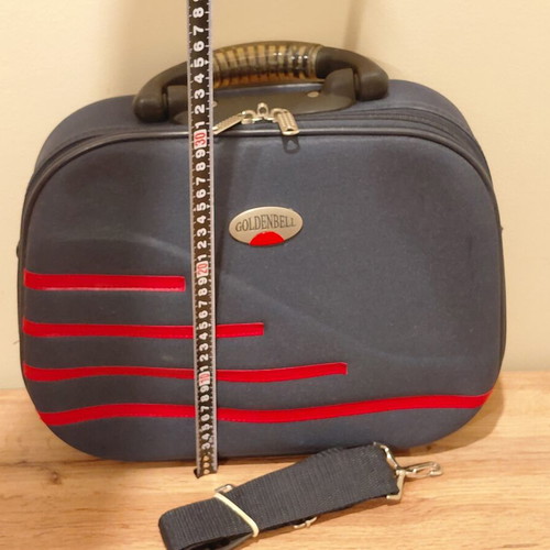 Beauty case blue Goldenbell used