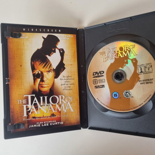 The Tailor of Panama DVD, adventure thriller, subbed
