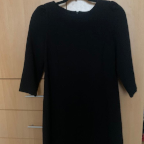 ZARA black dress used, short, not tight fit