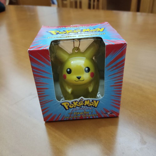 Pokemon Pikachu 1999 decorative ornament new, sealed