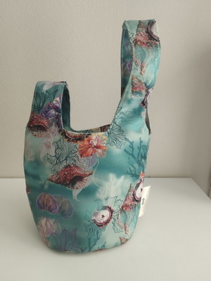 Nidodileda beach hand bag like new, turquoise
