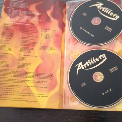 Artillery boxset Through the Years metal CDs