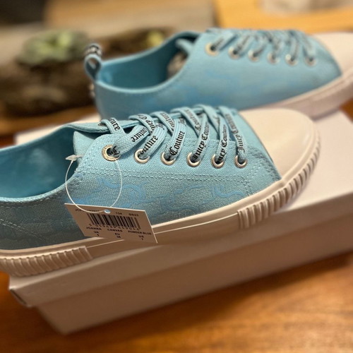 Juicy Couture athletic shoes new, size 38, blue, wide fit