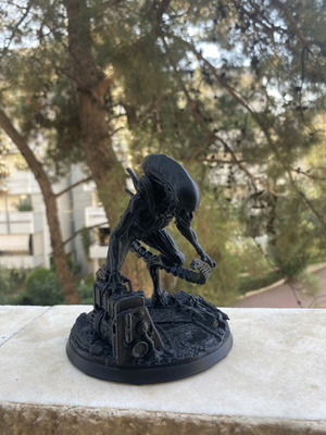 Φιγούρα Alien Xenomorph 3D εκτύπωσης, καινούργια, μαύρη
