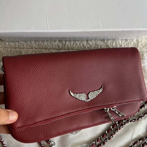 Zadig & Voltaire shoulder bag, red, like new