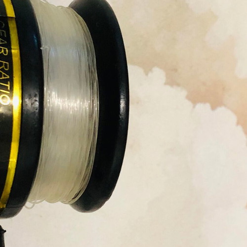 Transparent craft fishing line new, 10 meters, 0.4 mm thick