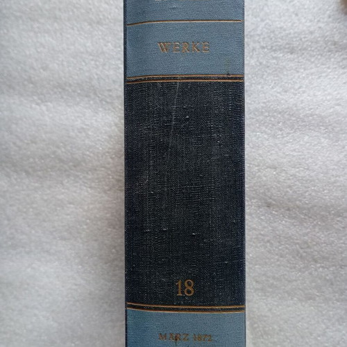 Marx Engels Werke Band 18 used, German language