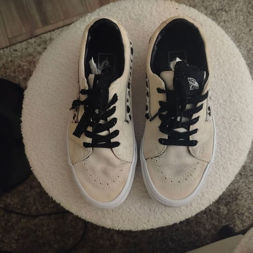 Vans sneakers, vanilla color, size 37