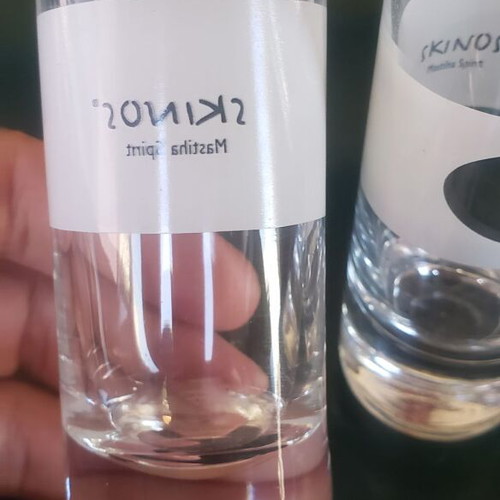 Skinos shot glasses new, set of 2