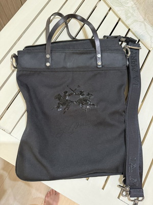 La Martina shoulder bag black like new