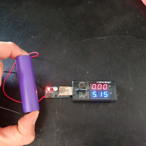 Li-ion Battery to USB Converter like new