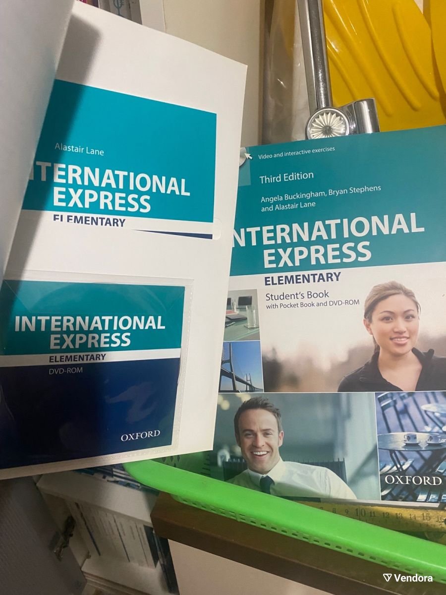 Express…　βιβλια　10　€　αγγλικων　International　15,00　Vendora