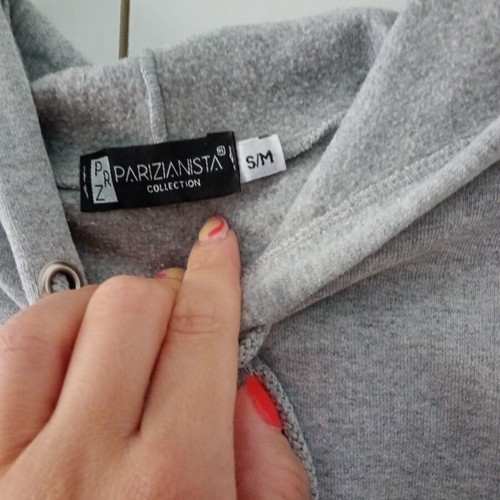 Hoodie small/medium gray like new