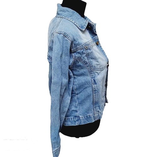 A-Style women's denim jacket used, blue, size M