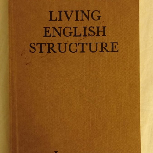 Living English Structure βιβλίο μεταχειρισμένο, εκμάθηση αγγλικών