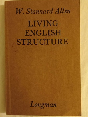 Living English Structure book used, English learning