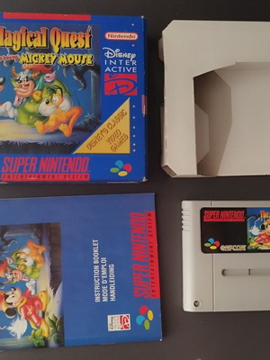 The Magical Quest Starring Mickey Mouse SNES παιχνίδι μεταχειρισμένο, αγγλικό