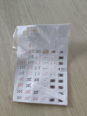 Set of 54 Mini Card Games new, compact poker for travel