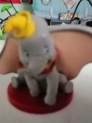 Disney Dumbo figure with magical audio fairy tales, like new