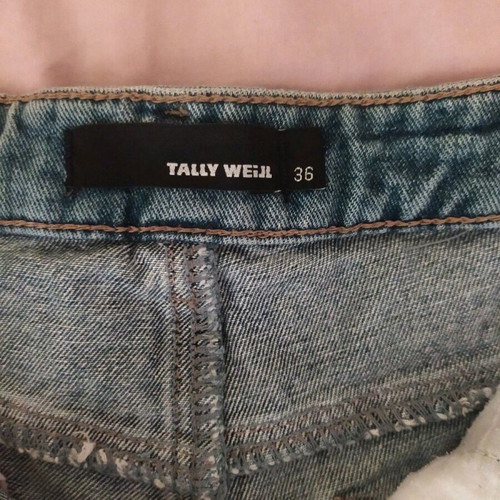 Jeans shorts TALLY WEIJL like new, size 36, blue