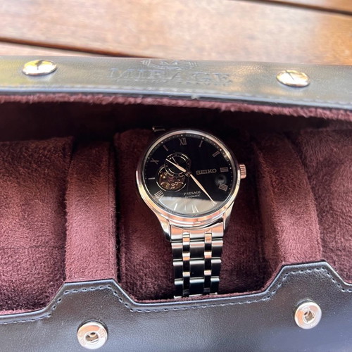 Seiko Presage SSA377J1 Καινούργιο Αυτόματο Μαύρο Καντράν