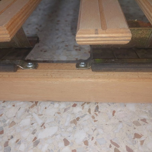 Orthopedic bed frame with 2 recline adjustments