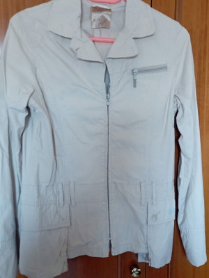 Women's summer jacket used, beige color