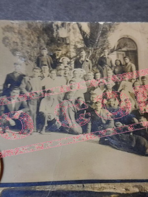 Vintage φωτογραφία Χριστούγεννα 1942 μεταχειρισμένη, Α' Γ. Νοσοκομείο Αθήνα