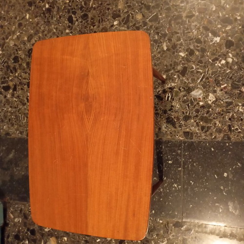Wooden side table like new, about 50 cm height