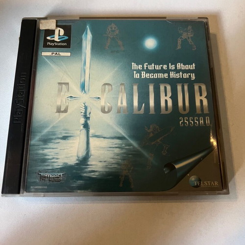 Excalibur PlayStation (PS1) used with discoloration on cover