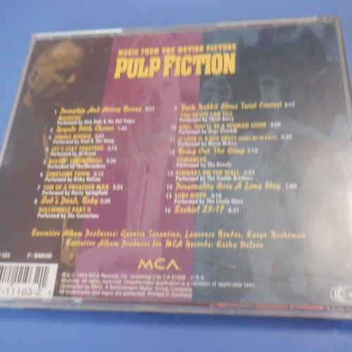 Pulp Fiction soundtrack CD, rare