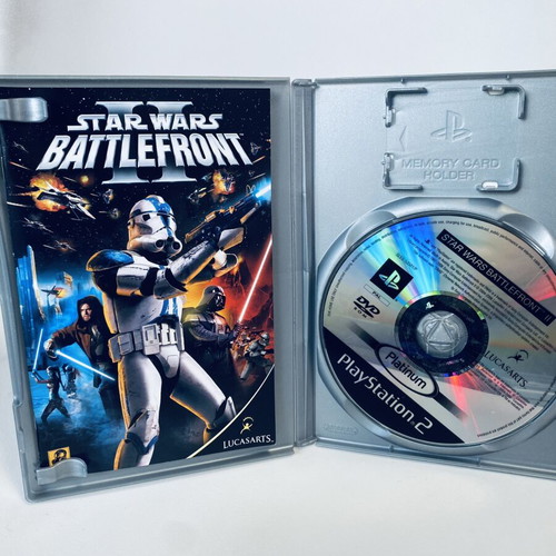 Star Wars Battlefront II PlayStation 2 PS2 game used, full English