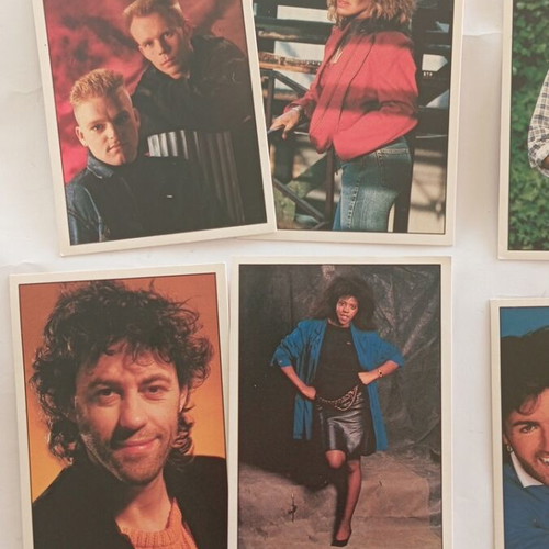 Smash Hits Collection 1987 Stickers like new, all together