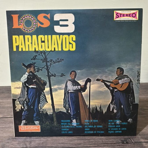 Los 3 Paraguayos vinyl record used, Latin