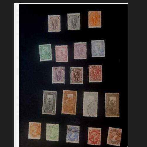 Hermes stamp set 1901-1902 like new, Greece
