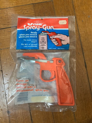 Spray gun sealed, made in Canada