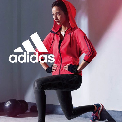 Adidas women's hoodie size L like new, pink