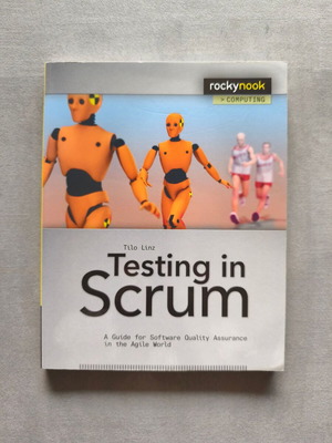 Testing in Scrum book like new, English