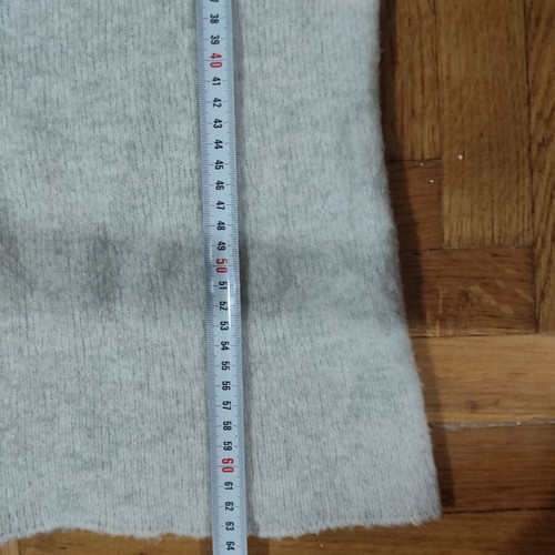 Pennyblack light gray wool sweater size L like new