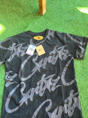 Corteiz black t-shirt size M brand new