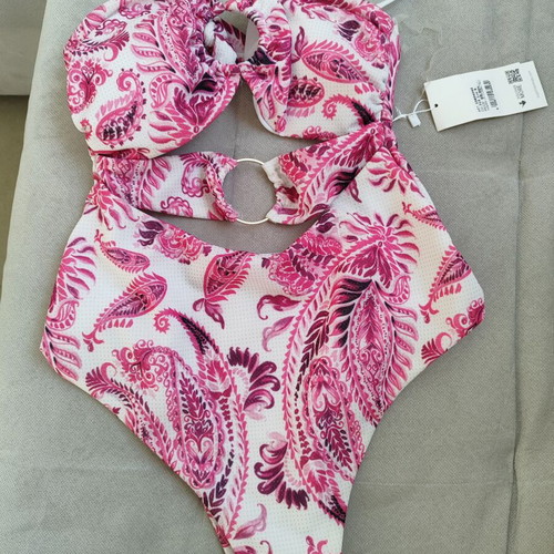 SugarFree one-piece swimsuit new with detachable straps, size S