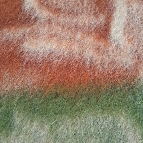 Wool Blanket double-sided, new, approx. 230 x 198 cm