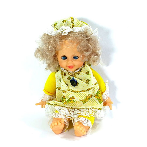 El Greco Doll 80s collectible, used, 35cm