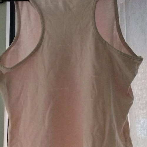 White blouse simple used, size S