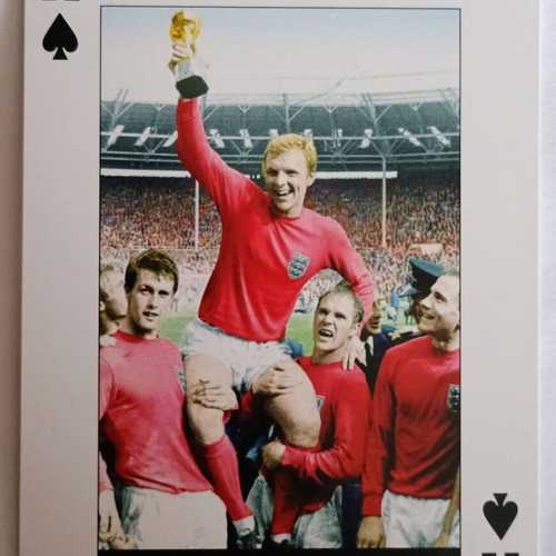 Bobby Moore World Cup 1966 Collectible Card new