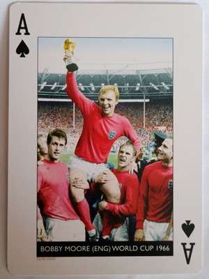 Bobby Moore World Cup 1966 Collectible Card new