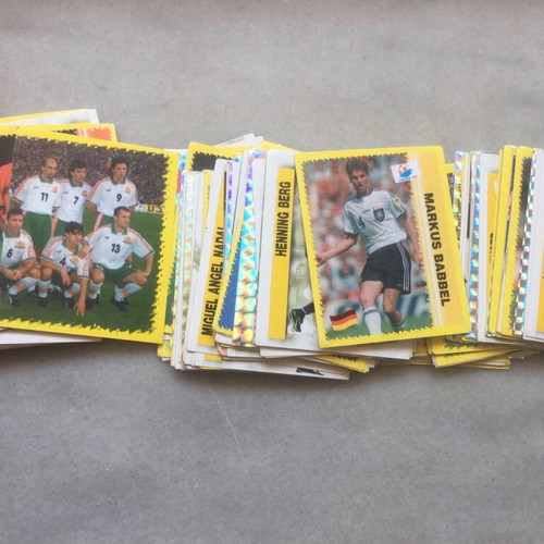 Mundial 98 stickers like new, retro vintage