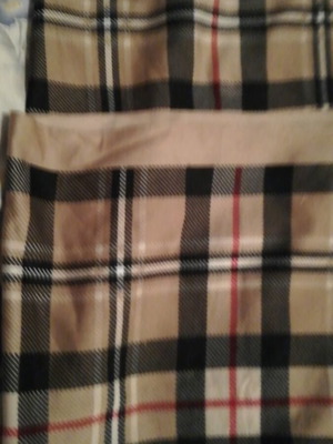 Scarf 80x86 like new, beige and brown